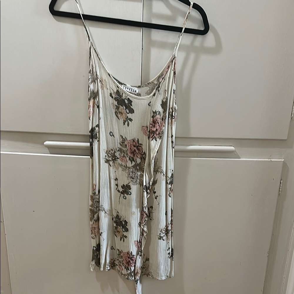 Lacausa floral print mini dress